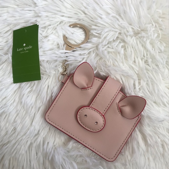 Kate Spade Year of the Pig Mini wallet card holder - Picture 2 of 8